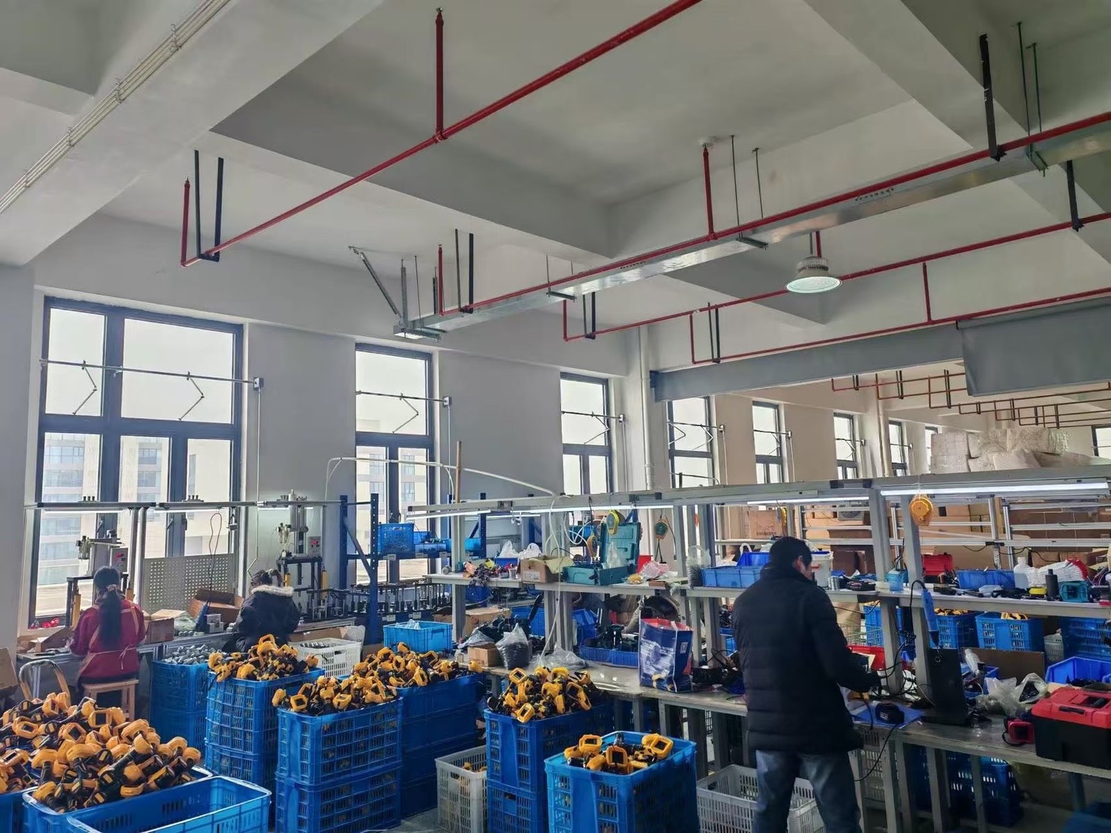 Power tool assembly production line