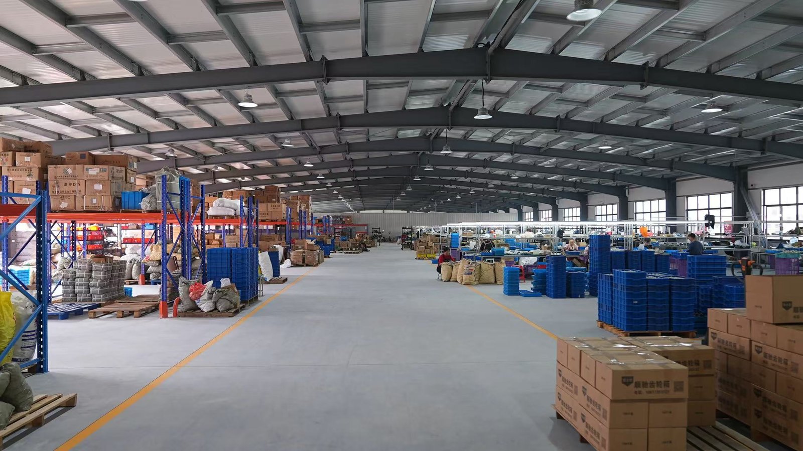 Production and storage area