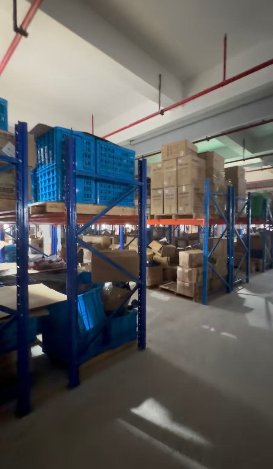Component storage area